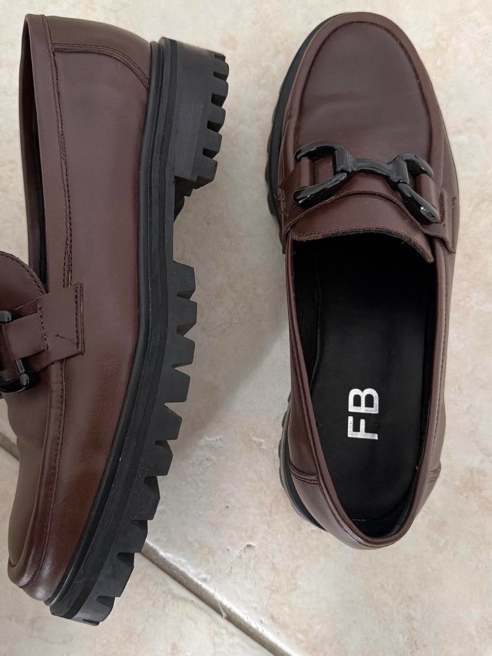 Women’s Brown Leather Loafers